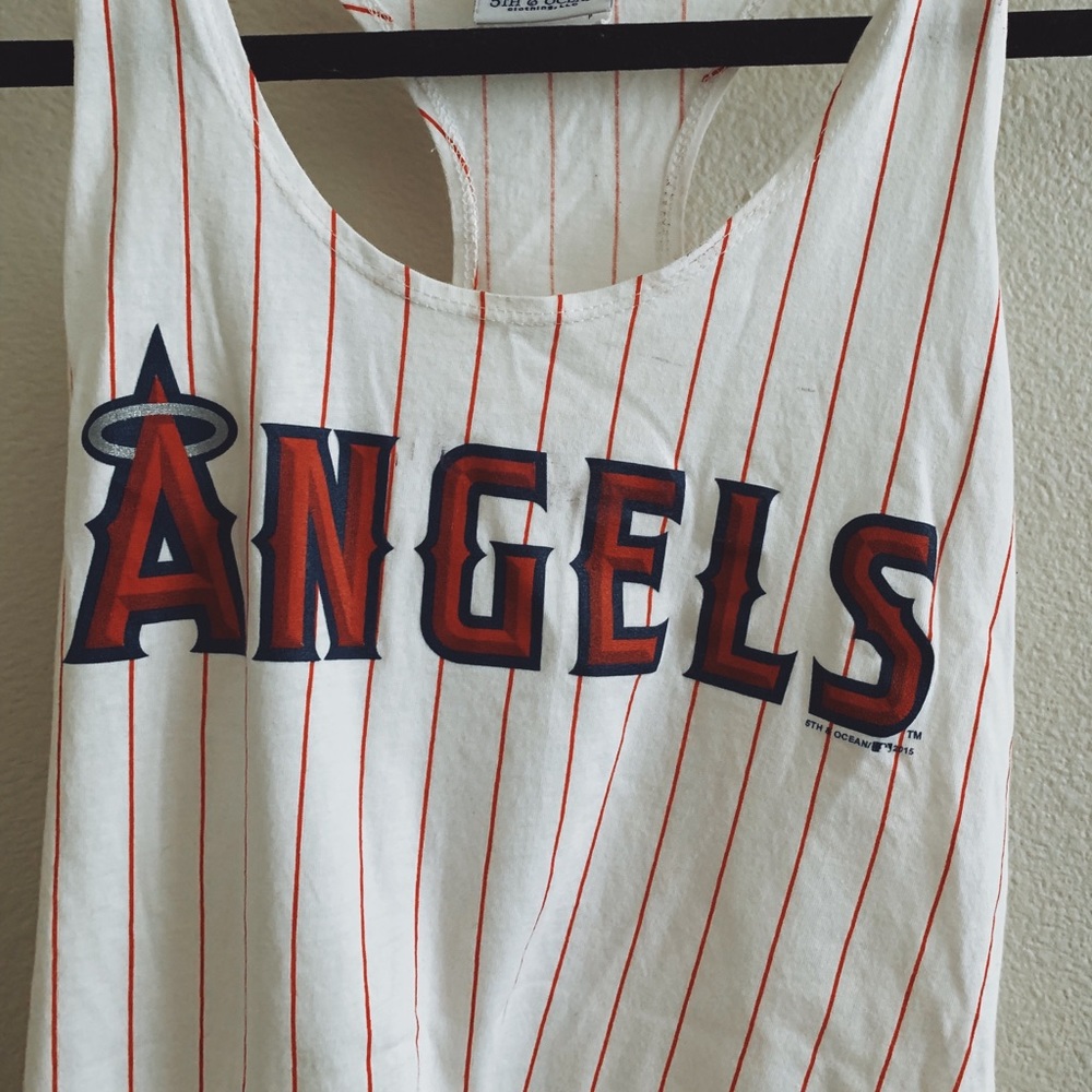 Angels Striped Tank - Picture 2 of 3